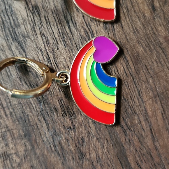 Rainbow Earrings - Picture 2 of 4